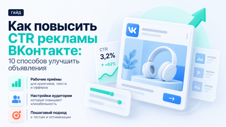 Как повысить CTR рекламы ВКонтакте