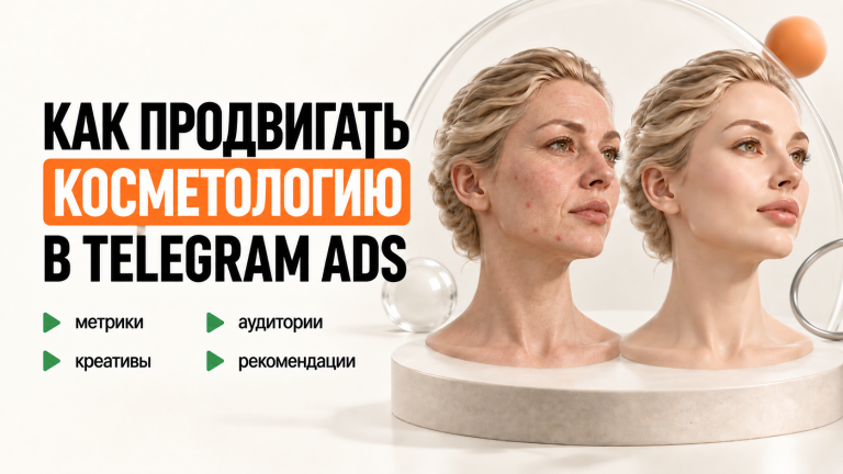 Как продвигать косметологические услуги в Москве через Telegram Ads