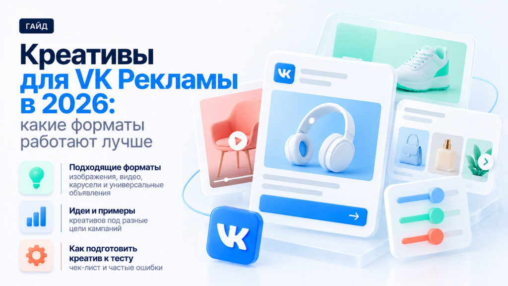 Какие креативы работают в VK Рекламе в 2026 году