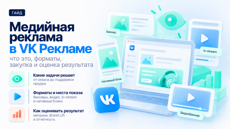 Медийная реклама: форматы, закупка и оценка результата